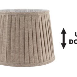 SPI 30 BG-L ΚΑΠΕΛΟ ΛΙΝΟ ΜΠΕΖ ΣΚΟΥΡΟ  E27-E14 (24-30d-22h) UP/DOWN