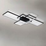 101490 QUATTRO LED Κρεμαστό Φωτιστικό Οροφής 108W 8640Lm CCT Dimmable με χειριστήριο