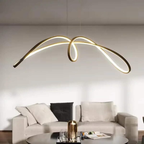 101495 Luna Κρεμαστό Φωτιστικό Οροφής Dimmable 80W CCT με χειριστήριο - Image 3