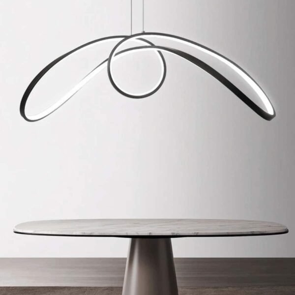 101495 Luna Κρεμαστό Φωτιστικό Οροφής Dimmable 80W CCT με χειριστήριο - Image 4
