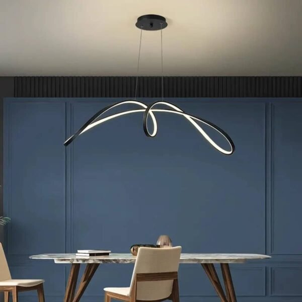 101495 Luna Κρεμαστό Φωτιστικό Οροφής Dimmable 80W CCT με χειριστήριο - Image 2