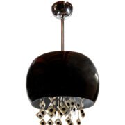 PDT 301 BK#  1/Φ ΜΑΥΡΟ ΜΠΟΜΠΕ ΜΕ ΔΙΑΚΟΣΜΗΤΙΚΑ ΦΙΛΝΤΙΣΙ 3XG9