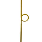 FLA - SPI-35 # YL/YL-FL ΔΑΠΕΔΟΥ ΒΑΣΗ ΚΙΤΡΙΝΗ ΜΕ ΑΜΠΑΖΟΥΡ ΚΙΤΡΙΝΟ FLOWER 1XE27