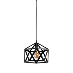 PDC 6068 BK 1/Φ ΜΕΤΑΛΛΙΚΟ ΜΑΥΡΟ ΠΟΛΥΓΩΝΙΚΟ  1ΧΕ27