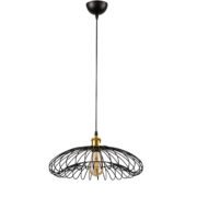 PDC 6081 BK ΜΕΤΑΛΛΙΚΟ ΜΑΥΡΟ 1ΧΕ27 ΣΧ ΟΜΠΡΕΛΑ