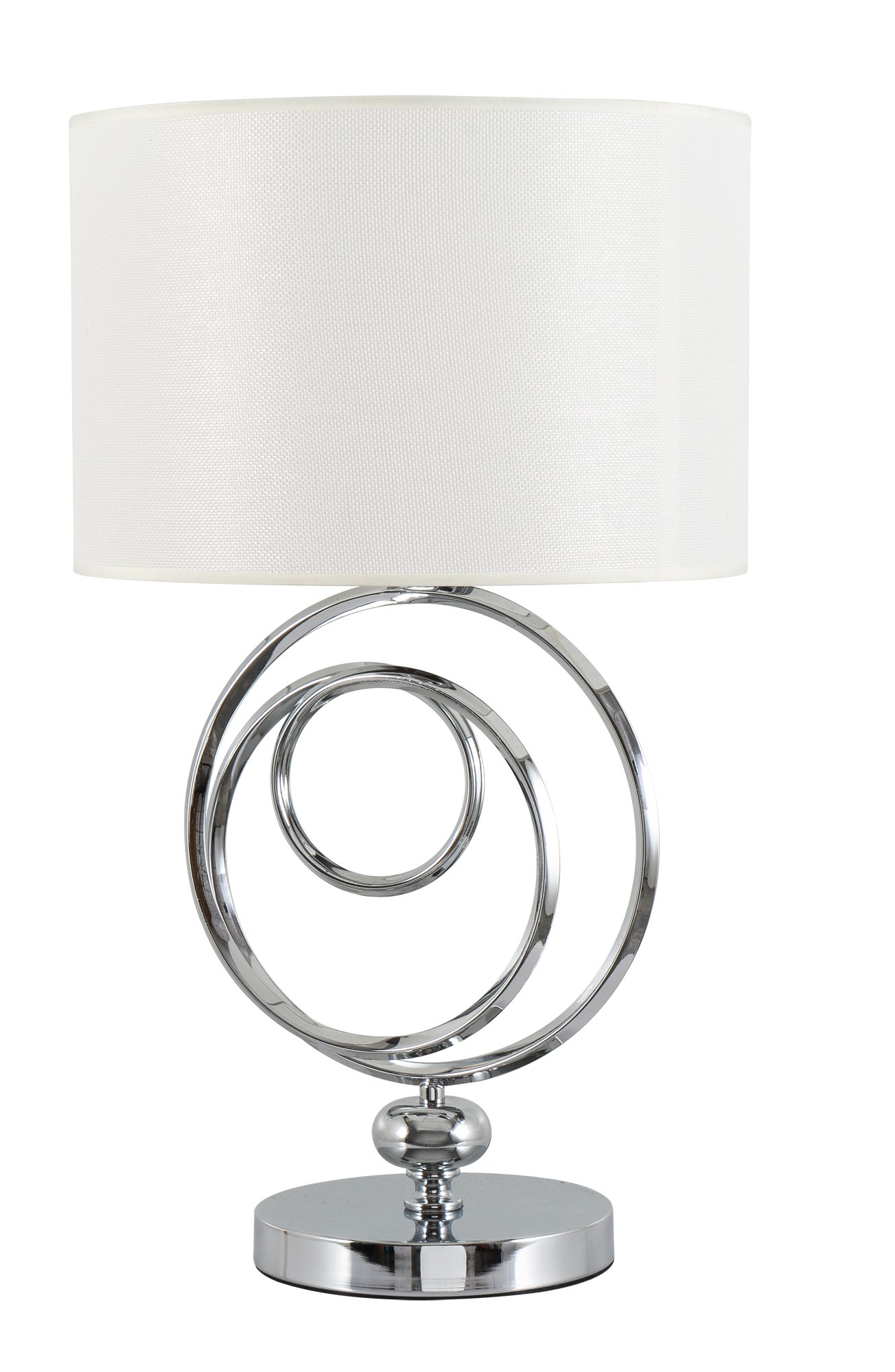 12d49f6095-8429-eb50-0b2b-0193bad69de9 TLC 8810 CR ΕΠΙΤΡΑΠΕΖΙΑ ΛΑΜΠΑ ΝΙΚΕΛ ΤΡΕΙΣ ΚΥΚΛΟΥΣ ΑΜΠΑΖΟΥΡ ΜΠΕΖ 1ΧΕ27 - Image 1