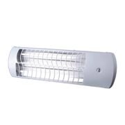 Θερμάστρα Χαλαζία ELMARK EL-QH1200G 1200W Επιτοίχια IPX4 Ασημί (Produced for ELMARK by Midea)