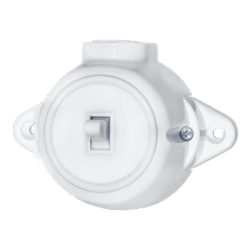ANTIQUE PUSH BUTTON 10А 250V WHITE