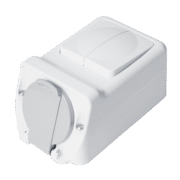 ΠΡΙΖΑ +  ΔΙΠΛΟΣ ΔΙΑΚΟΠΤΗΣ ΑΠΛΟΣ 16А 250V, IP44