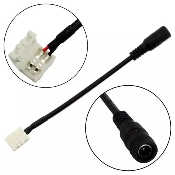 2Pin Σύνδεσμος για Ταινία LED Μονόχρωμη με Θηλυκό Φις - Image 2