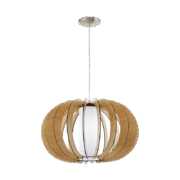 WOODY-3 ΚΡΕΜΑΣΤΟ ΦΩΤΙΣΤΙΚΟ 1xE27 Ф400mm