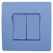 EL BASIC TG103 2 BUTTONS 1 WAY SWITCH BLUE-OLD