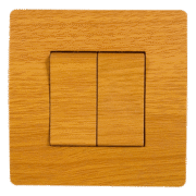 EL BASIC TG103 2 BUTTONS 1 WAY SWITCH PEAR-TREE-OL