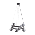 TK LIGHTING CHANDELIER ANABELLE 6844 8XG9 BLACK