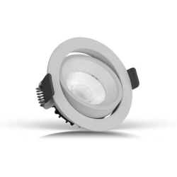 ΣΤΡΟΓΓΥΛΟ LED ΣΠΟΤ 18W, 4000K, 60° ΝΤΙΜΑΡΙΖΟΜΕΝΟ