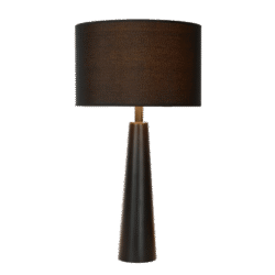 CAREN ΕΠΙΤΡΑΠΕΖΙΟ ΦΩΤΙΣΤΙΚΟ 1XE27 ΜΑΥΡΟ