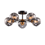 ELLARIA ΠΟΛΥΦΩΤΟ 5XE27 ΜΑΥΡΟ/ΧΡΥΣΟ ΑΝΤΙΚΕ