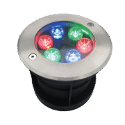 LED ΥΠΟΒΡΥΧΙΟ ΦΩΤΙΣΤΙΚΟ  6W RGB, IP68 ΜΕ ΧΕΙΡΙΣΤΗΡΙΟ