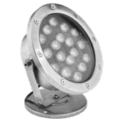 LED ΥΠΟΒΡΥΧΙΟ ΦΩΤΙΣΤΙΚΟ  18W RGB, IP68