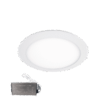 LED ΠΑΝΕΛ ΣΤΡΌΓΓΥΛΟ 16W 6500K IP65+ΚΙΤ ΑΣΦΑΛΕΙΑΣ