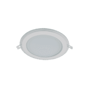 LED ΠΑΝΕΛ ΣΤΡΟΓΓΥΛΟ ΜΕ ΓΥΑΛΙ 18W 2700K