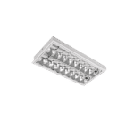 ΦΩΤΙΣΤΙΚΟ LENA-V LED 2X9W(600MM) 4000Κ ΧΩΝΕΥΤΟ 595/295ММ ΤΥΠΟΥ V