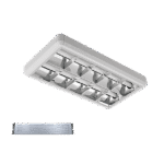 LENA-V ΜΕ LED (600MM) 2X9W 6400K ΕΞΩΤΕΡΙΚΟ 630X330mm ΜΕ ΜΠΛΟΚ