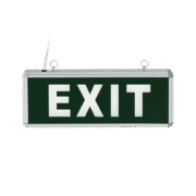 Elmark Φωτιστικό Ασφαλείας LED XL88B 3W 230V Two Face – Μόνο EXIT – Γκρι (9XL88BLED)