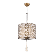 ERBA ΚΡΕΜΑΣΤΟ ΦΩΤΙΣΤΙΚΟ 1XE27 ΧΡΥΣΟ ΑΝΤΙΚΕ