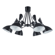 MORGAN ΠΟΛΥΦΩΤΟ 6XE14 ΜΑΥΡΟ