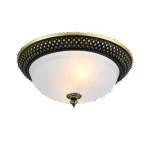 PETRA M ΠΛΑΦΟΝΙΕΡΑ 2XE27 380mm ΜΑΥΡΟ