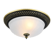 PETRA L ΠΛΑΦΟΝΙΕΡΑ 3XE27 480mm ΜΑΥΡΟ