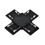 EL-XC X-CONNECTOR FOR ULTRA SLIM MAGN. RAIL BLACK
