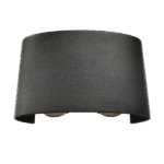 LED WALL LAMP 4X1W 4000K IP54 BLACK