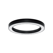 RINGS LED ΣΤΡΟΓΓΥΛΟ ΦΩΤΙΣΤΙΚΟ 50W 4000K D1000 ΜΑΥΡΟ