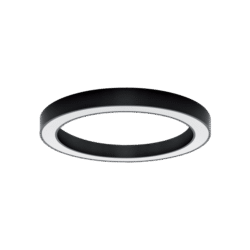 RINGS LED ΣΤΡΟΓΓΥΛΟ ΦΩΤΙΣΤΙΚΟ 50W 4000K D1000 ΜΑΥΡΟ