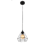 HEIDI ΚΡΕΜΑΣΤΟ ΦΩΤΙΣΤΙΚΟ 1xE27 ΜΑΥΡΟ