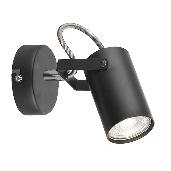 BL-985 IZZY ΣΠΟΤ 1xGU10 ΜΑΥΡΟ - Image 1