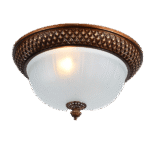 PETRA L ΠΛΑΦΟΝΙΕΡΑ 3XE27 480mm ΜΠΡΟΝΖΕ