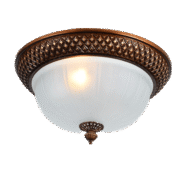 PETRA L ΠΛΑΦΟΝΙΕΡΑ 3XE27 480mm ΜΠΡΟΝΖΕ