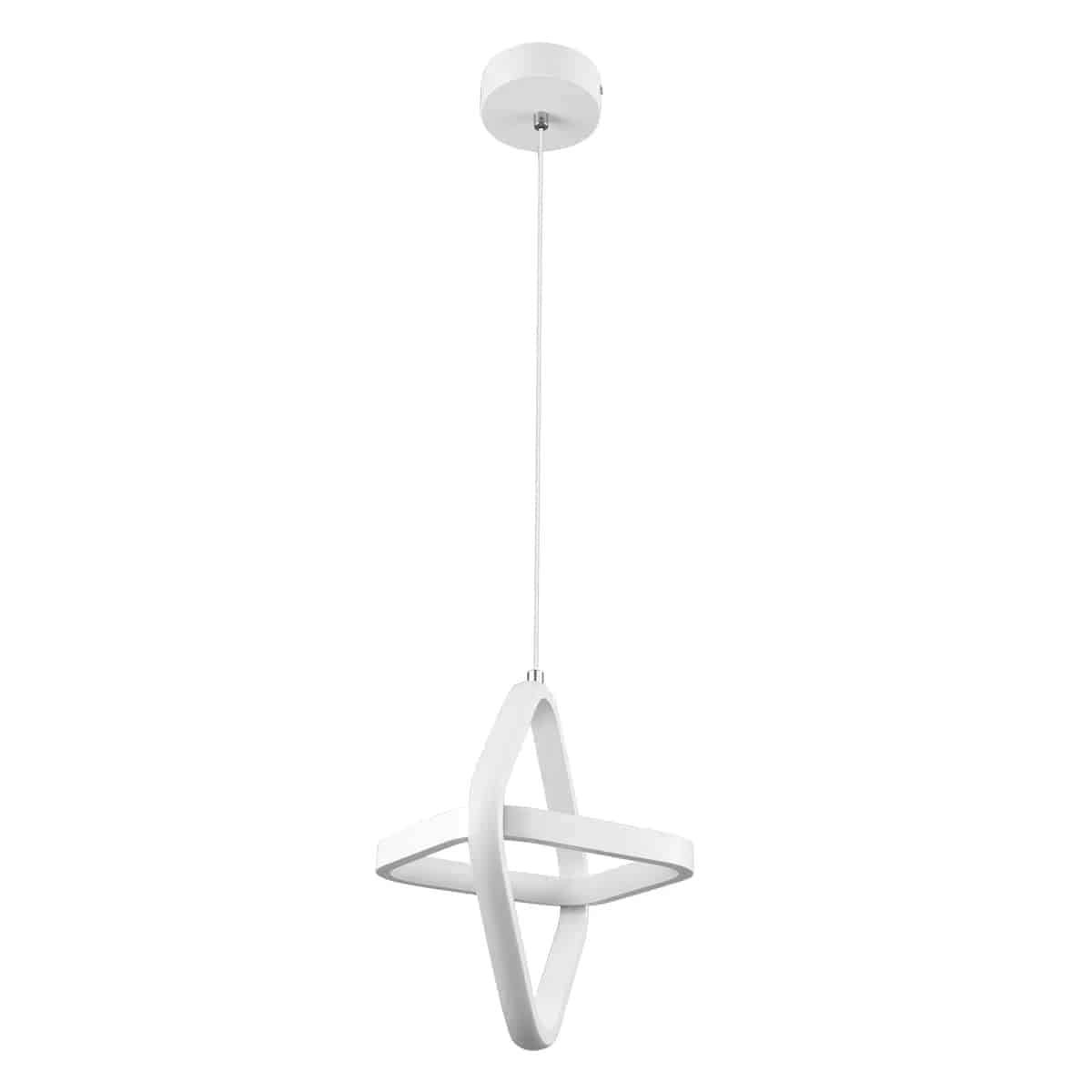 Bianca-Κρεμαστό-Φωτιστικό-Οροφής-LED-CCT-20W-AC-220-240V-3 Bianca Κρεμαστό Φωτιστικό Οροφής LED CCT 20W AC 220-240V Λευκό - Image 1