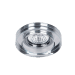 ΣΠΟΤ ΣΤΡΟΓΓΥΛΟ MR16 ΔΙΑΦΑΝΟ ΓΥΑΛΙ