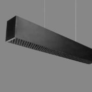 ELMARK LED Φωτιστικό 24W 48V CCT Honeycomb Σκούρο Γκρι – Ρυθμιζόμενος Γραμμικός Φωτισμός