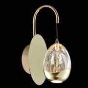 GOLDEN EGG LED WALL LAMP 4.8W 3000K, GOLD
