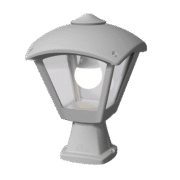 DARIO 250 GARDEN FLOOR LAMP 1XE27 IP55 GREY