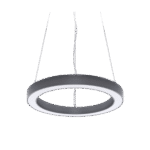 RINGS LED ΣΤΡΟΓΓΥΛΟ ΦΩΤΙΣΤΙΚΟ 50W 4000K D1000 ΓΚΡΙ