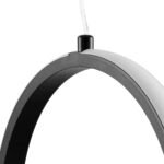 LG-6438 Κρεμαστό LED Φωτιστικό Οροφής Μαύρο 20W CCT με Εναλλαγή Φωτισμού μέσω Διακόπτη - Image 6