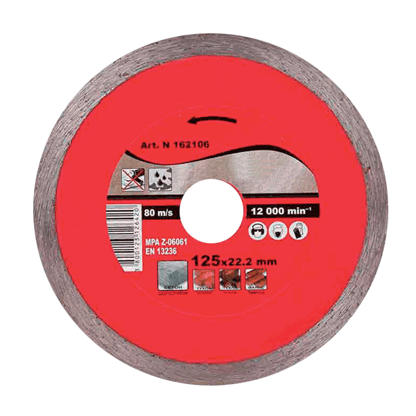 M516310-1 ΔΙΑΜΑΝΤΟΔΙΣΚΟΣ WET 125Х22.2mm - Image 1