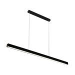 Orion Κρεμαστό Φωτιστικό Οροφής LED 32W CCT Dimmable Μαύρο με χειριστήριο
