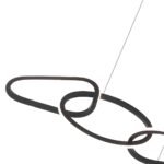 Rings Πολυέλαιος Οροφής LED Dimmable CCT 96W 7680Lm 122cm με Χειριστήριο - Image 17
